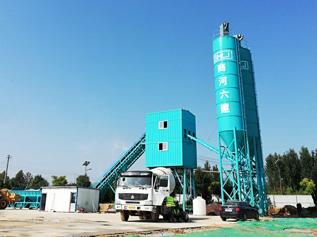 HZS60模(mó)塊集裝箱式混凝(níng)土攪拌站