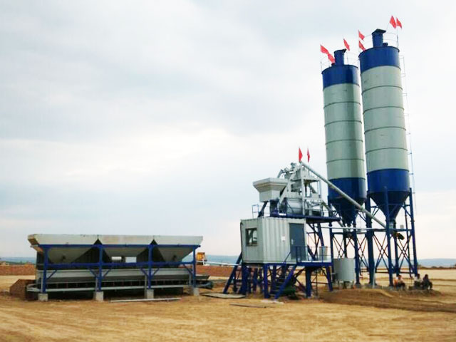 HZS50混凝土(tǔ)攪拌站